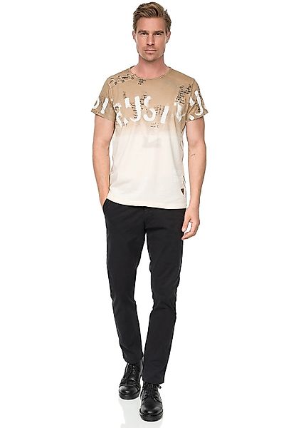 Rusty Neal T-Shirt mit farblichem Übergang günstig online kaufen