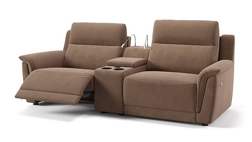 Sofanella 2-Sitzer Stoff MALITO, Heimkinosofa, Kinocouch, Funktionssofa, Ki günstig online kaufen