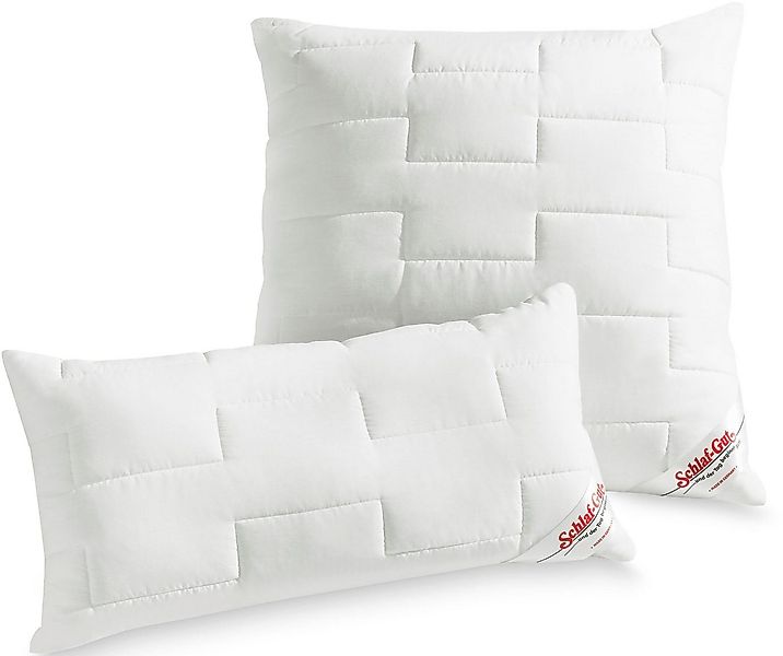 Schlaf-Gut Microfaserkissen Utah, Füllung: Faserbällchen aus Polyester, Bez günstig online kaufen