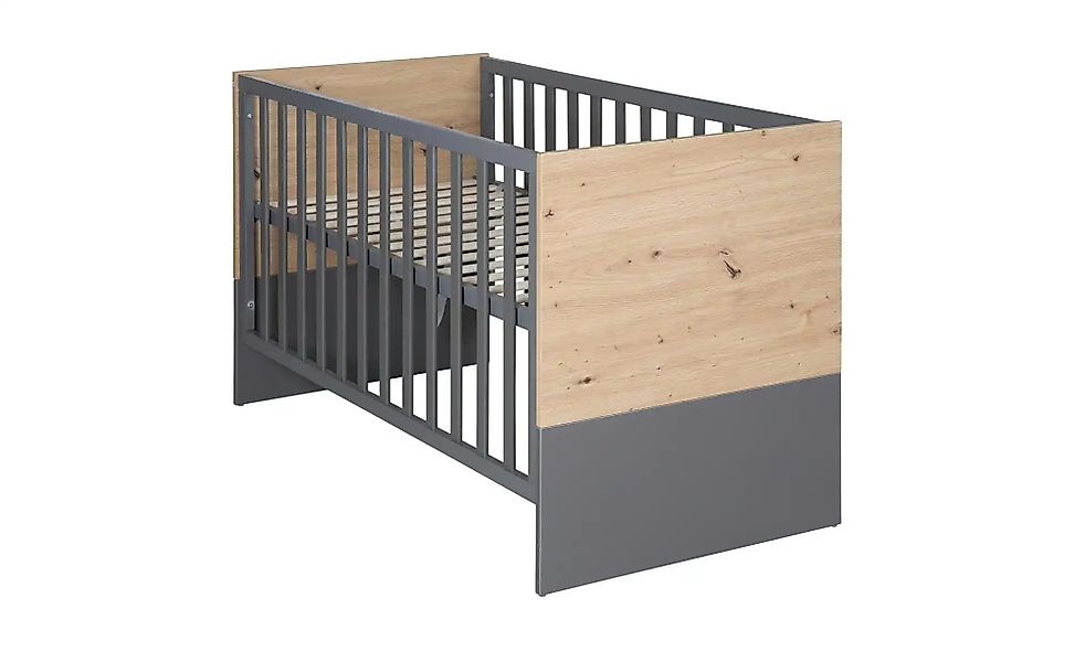 Roba Kinderbett  Anna ¦ grau ¦ Maße (cm): B: 64,5 H: 80 Baby > Babymöbel > günstig online kaufen