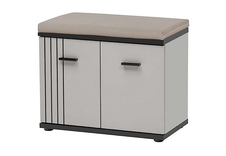 99rooms Schuhschrank Muza (Schuhschrank, Schrank) Modern Design, mit 2 Türe günstig online kaufen