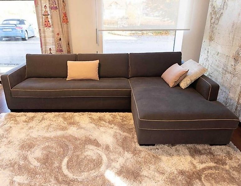 Christine Kröncke Ecksofa Ecksofa Gatsby Fest Smart-Back Stoff Djakarta Gra günstig online kaufen