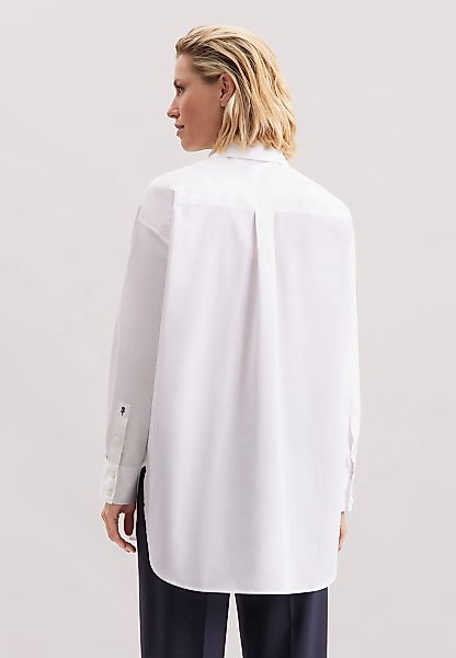 seidensticker Hemdbluse, 1/1 Kragen Uni günstig online kaufen