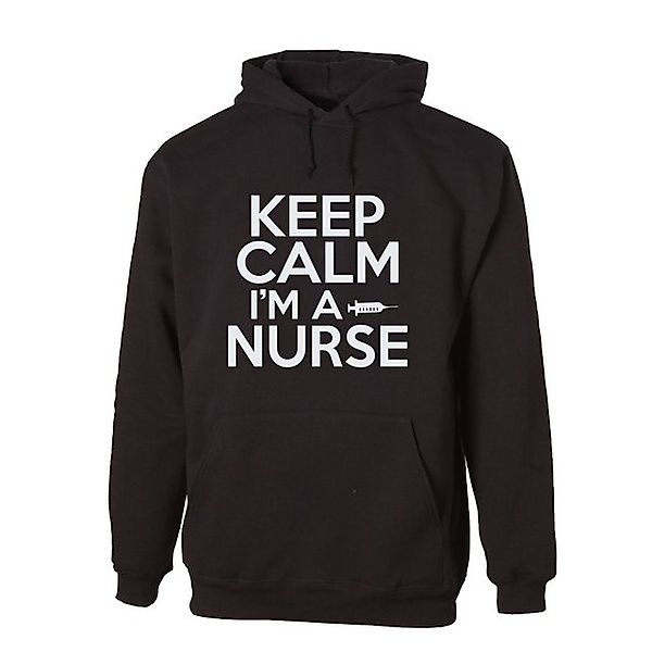 G-graphics Hoodie Keep calm I´m a Nurse mit trendigem Frontprint mit Spruch günstig online kaufen