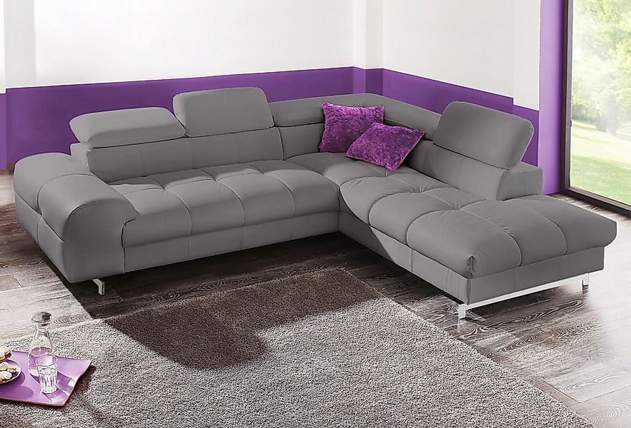 COTTA Polstergarnitur "Chef L-Form", (Set), Set bestehend aus: Ecksofa mit günstig online kaufen