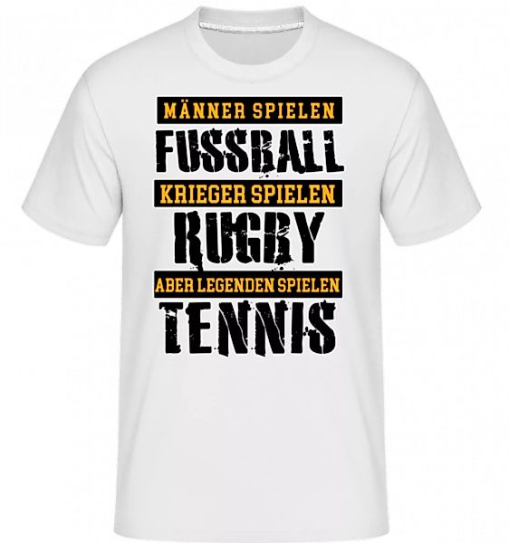 Legenden Spielen Tennis · Shirtinator Männer T-Shirt günstig online kaufen