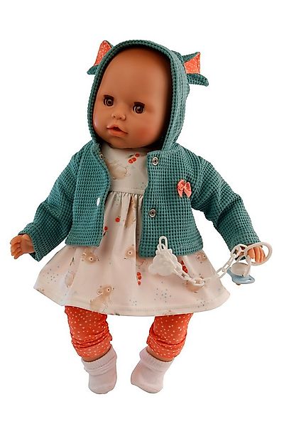 Schildkröt Stoffpuppe Schildkršt Puppe Amy (45 cm mit Schnuller, Malhaar, b günstig online kaufen