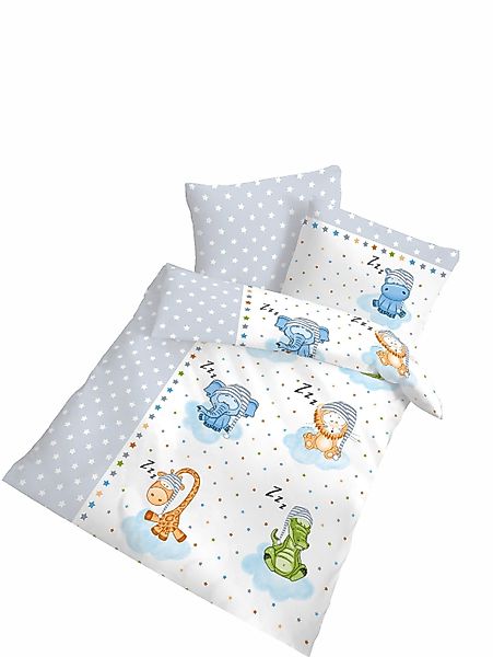 DOBNIG Babybettwäsche Renforcé Kinderbettwäsche 2tlg. 100x135 günstig online kaufen