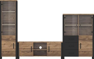 Home affaire Wohnwand "Olin" Set, 3 Stk. tlg. günstig online kaufen