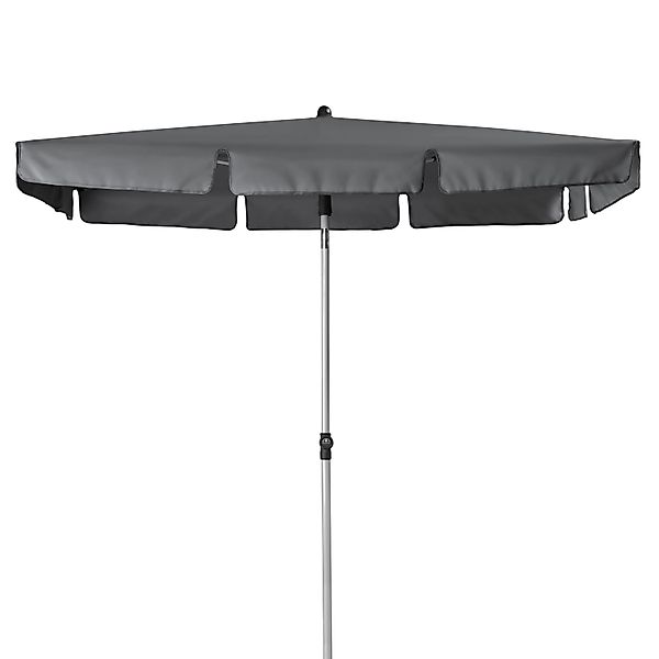 Doppler Marktschirm Active 120 cmx 180 cm Anthrazit mit Knickfunktion günstig online kaufen