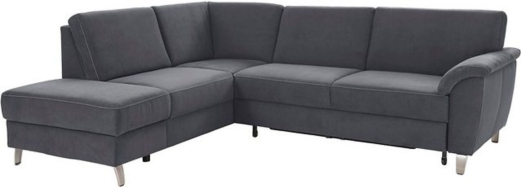 sit&more Ecksofa "Texel L-Form", mit Federkern, wahlweise mit Bettfunktion günstig online kaufen