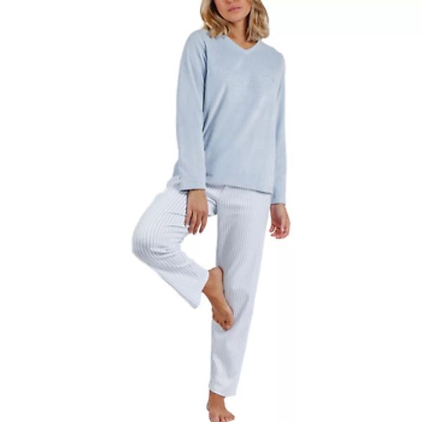 Admas  Pyjamas/ Nachthemden Pyjama Hausanzug Hose Top Langarm Comfort Home günstig online kaufen