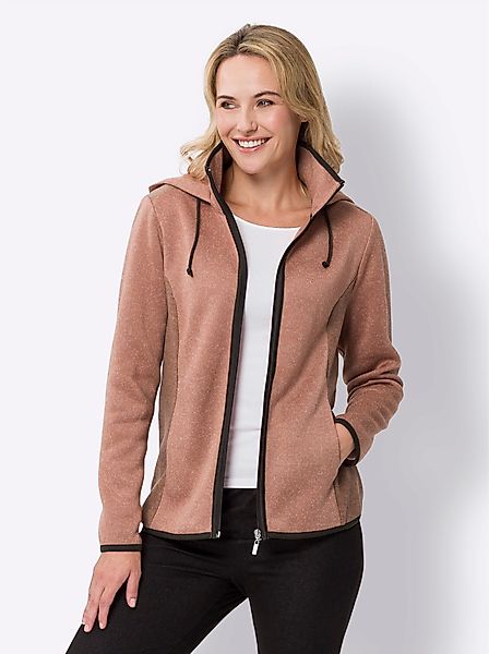 Sieh an! Allwetterjacke Strickfleecejacke günstig online kaufen