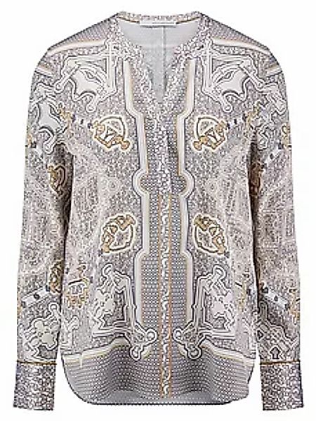 Bluse V-Öffnung HERZEN´S ANGELEGENHEIT grau günstig online kaufen