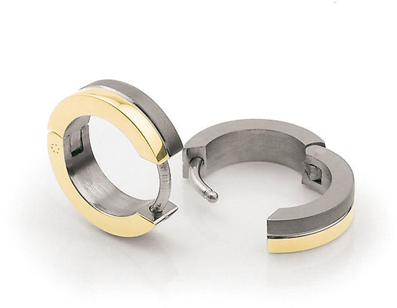 Boccia Creolen-Set Ohrringe teilvergoldet - Boccia Jewelry Modell: 0510-03 günstig online kaufen