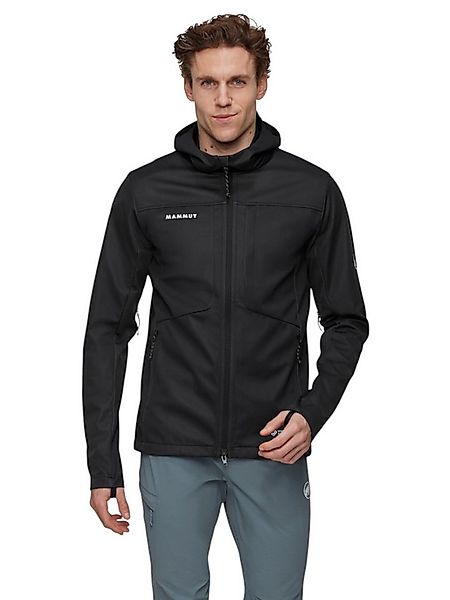 Mammut Softshelljacke Ultimate VIII SO Hooded 25 Years (winddicht) schwarz günstig online kaufen