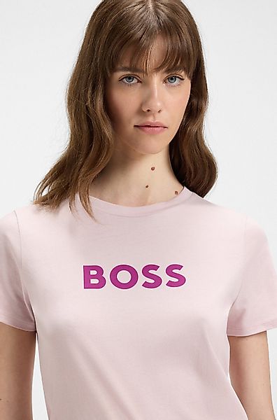 BOSS ORANGE T-Shirt Elogo Premium Damenmode günstig online kaufen