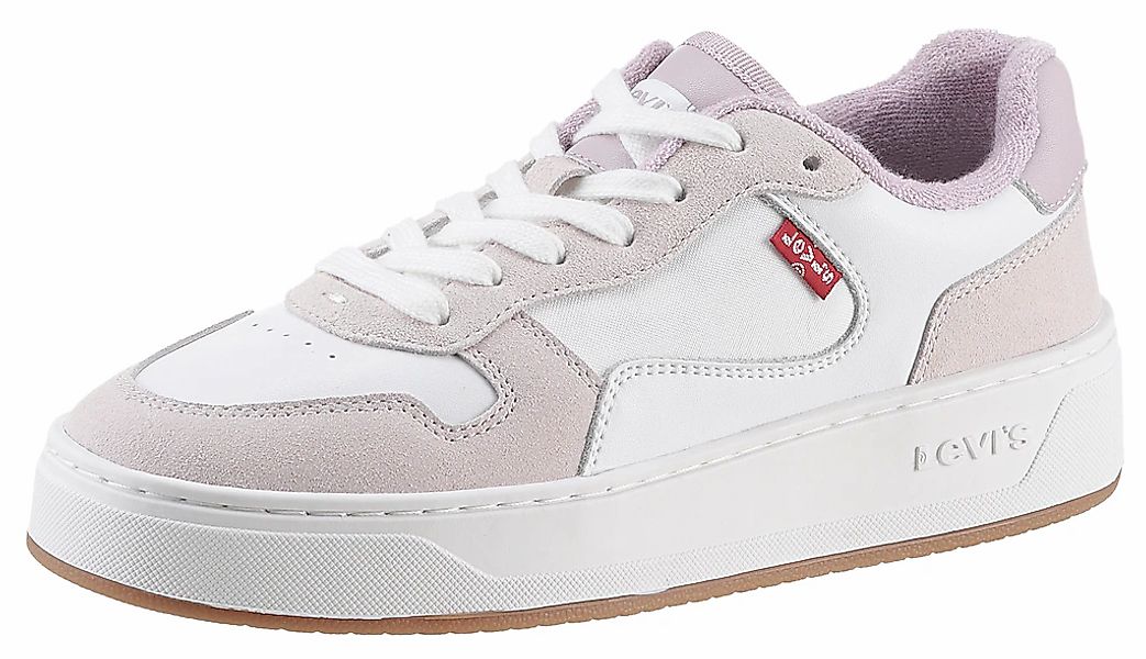 Levis Plateausneaker "GLIDE S", mit Kontrastbesätzen, Freizeitschuh, Halbsc günstig online kaufen