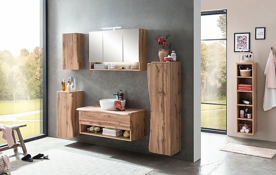 welltime Spiegelschrank "Stubach" Breite 100 cm günstig online kaufen