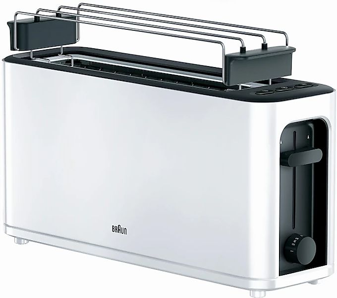 Braun Toaster »PurEase HT 3110 WH - 2 Langschlitze, 7 Stufen, Auftau- Aufwä günstig online kaufen