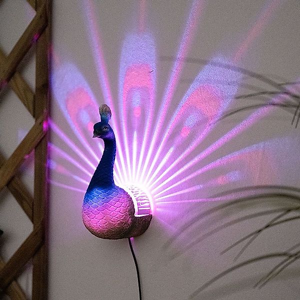 etc-shop LED Solarleuchte, LED-Leuchtmittel fest verbaut, günstig online kaufen