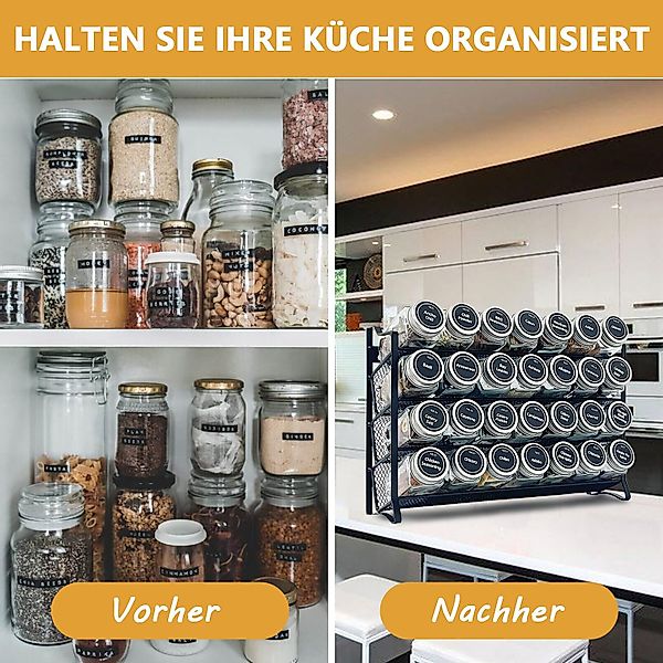 Rhein Beleuchtung Gewürzregal 4-stufiges stehendes Gewürzregal, günstig online kaufen
