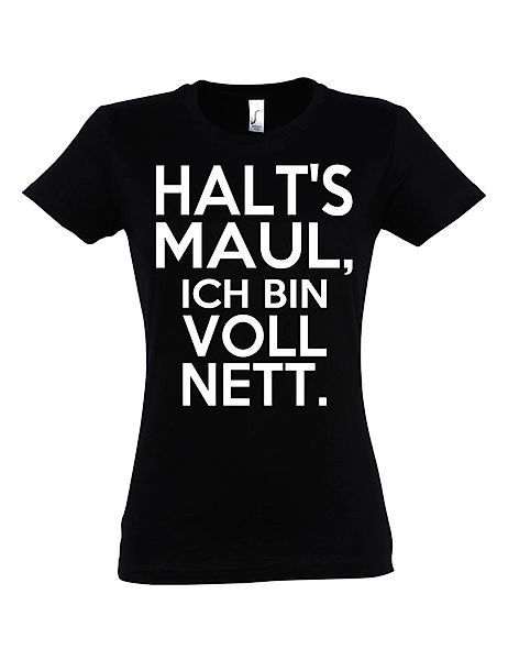 Youth Designz Print-Shirt Damen T-Shirt "Halts günstig online kaufen