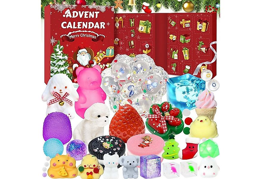 LuxusKollektion Spielzeug-Adventskalender Adventskalender 2025 24 Tage Fidg günstig online kaufen