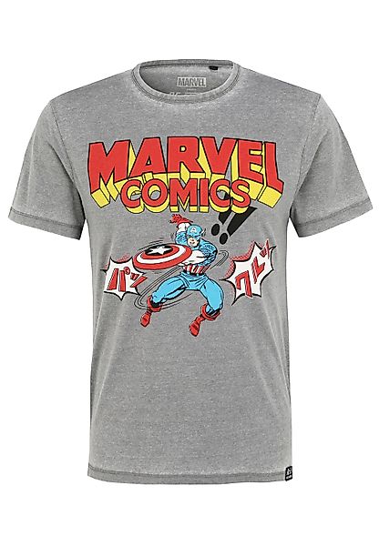 Recovered T-Shirt "Marvel Comics Captain America Japan", (1 tlg.), mit cool günstig online kaufen