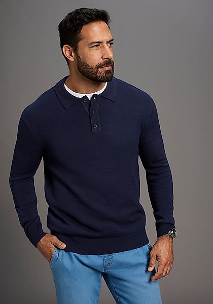 Man's World Polokragenpullover Neue Kollektion ! Feinstrick, ideal für die günstig online kaufen