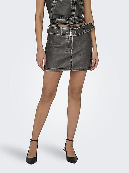 ONLY Minirock ONLELLA FAUX LEATHER LW MINI SKIRT OTW günstig online kaufen