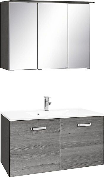welltime Badmöbel-Set »Ravenna«, (2 St.), Breite 90 cm, Spiegelschrank und günstig online kaufen