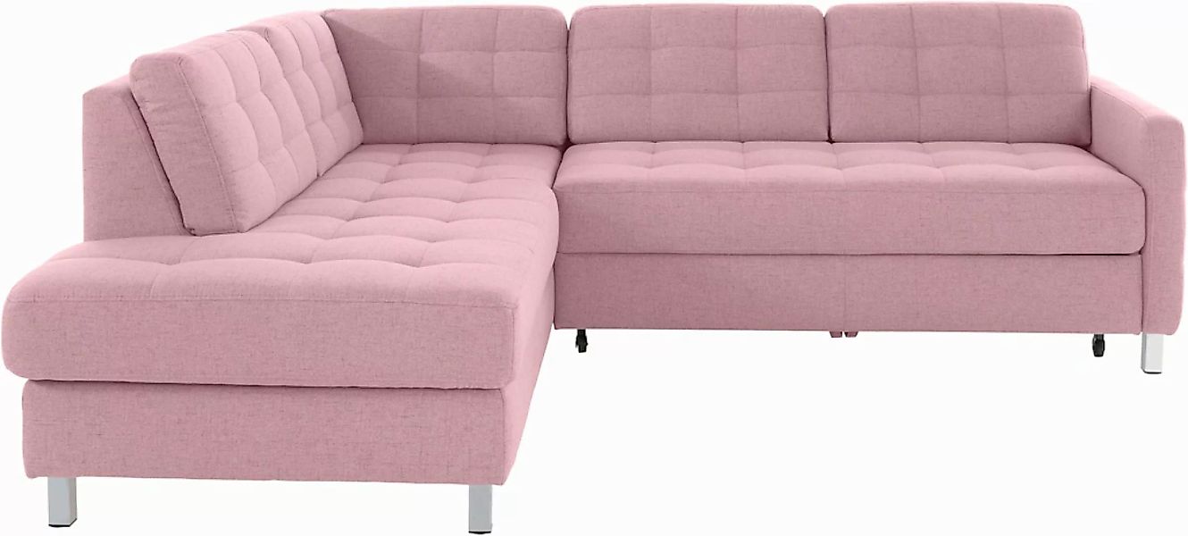 sit&more Ecksofa "Picasso L-Form", wahlweise mit Bettfunktion und Bettkaste günstig online kaufen