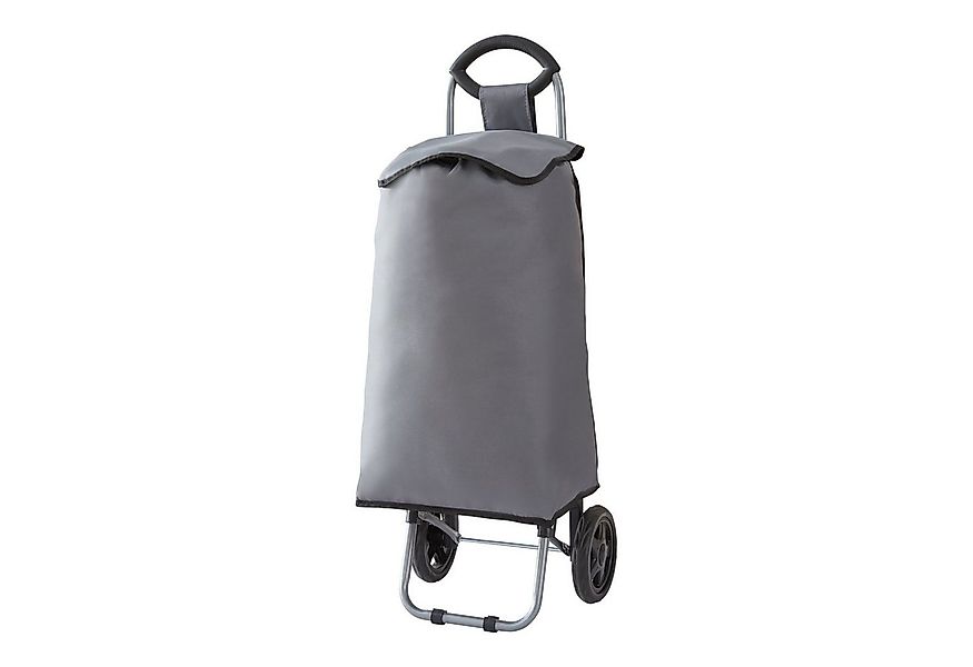en.casa Einkaufstrolley, 36 l, »Nørre« 36L Transportwagen klappbar Dunkelgr günstig online kaufen