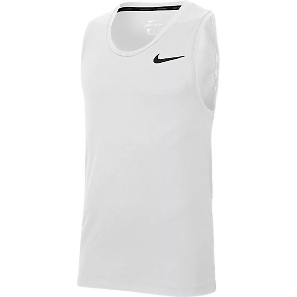 Nike Pro Hyper Dry Ärmelloses T-shirt L White / Black günstig online kaufen
