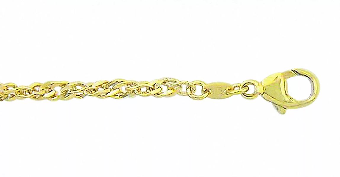 Adelia´s Goldarmband "333 Gold Singapur Armband 19 cm Ø 3,4 mm", Goldschmuc günstig online kaufen