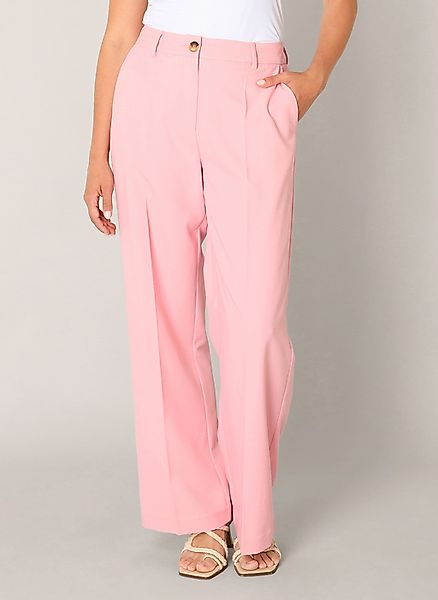 Base Level Bundfaltenhose "Yuna" mit Bundfalte und weitem Bein günstig online kaufen