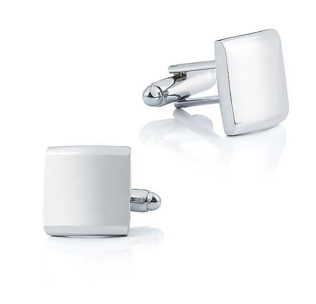 RAIKOU Manschettenknöpfe Quadratisches Design, Edelstahl in Silber/Gold, Gl günstig online kaufen