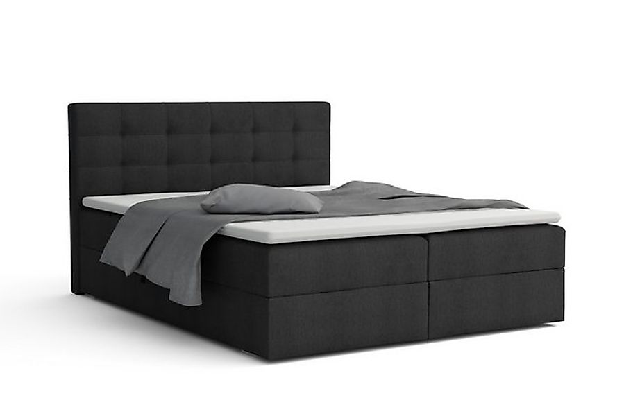 Deine Möbel 24 Boxspringbett FLORIDA Boxbett Schlafzimmerbett Ehebett in St günstig online kaufen