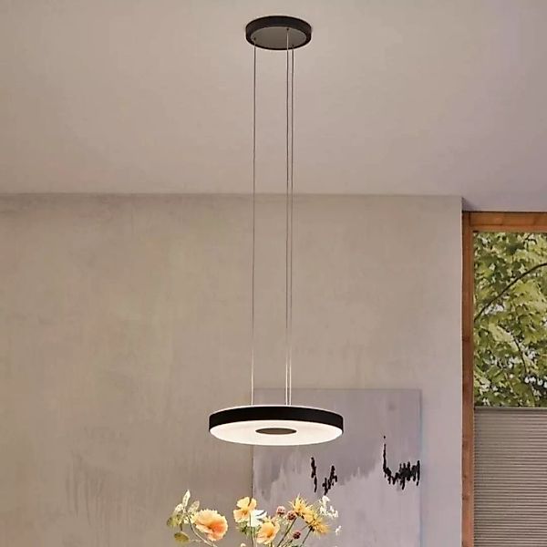 LED Pendelleuchte Puric Pane in Schwarz 2x 12,5W 1100lm günstig online kaufen