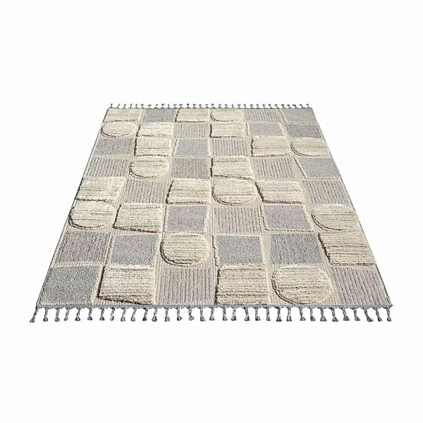 Carpet City Teppich »VALENCIA 950«, rechteckig, Boho-Stil, Hochtief-Muster/ günstig online kaufen
