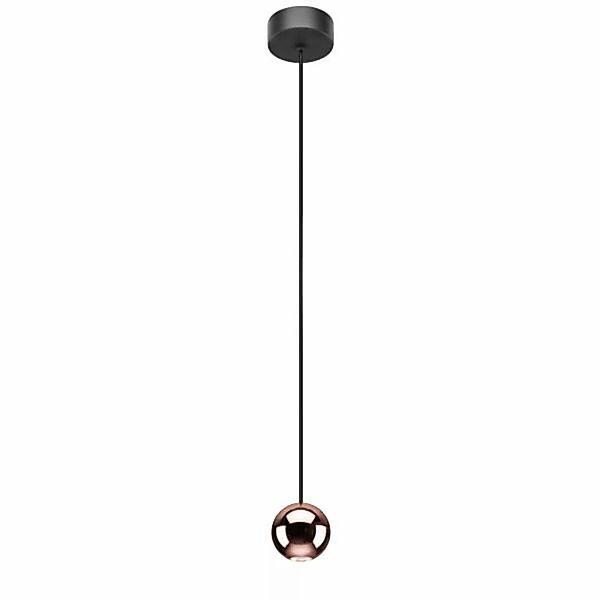 Brumberg LED-Pendelleuchte BALL, strukturschw/rose gold - 12119893 günstig online kaufen