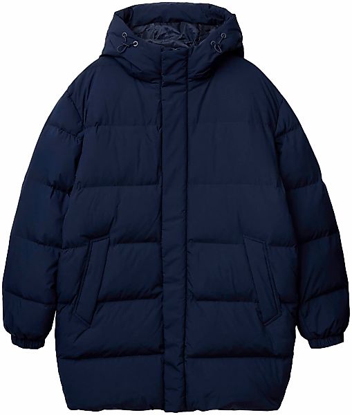 United Colors of Benetton Steppjacke mit Kapuze mit verstellbarer Kapuze günstig online kaufen