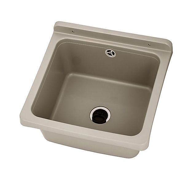 Lavre Waschbecken RIVA, Kunststoff Spülbecken Waschtrog Ausgussbecken, Siph günstig online kaufen