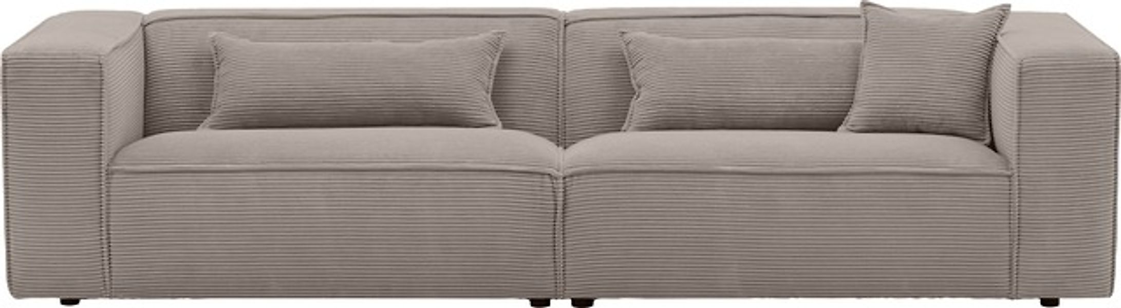 LeGer Home by Lena Gercke 3-Sitzer »PIARA, Couch mit Kedernaht, Sofa in Cor günstig online kaufen