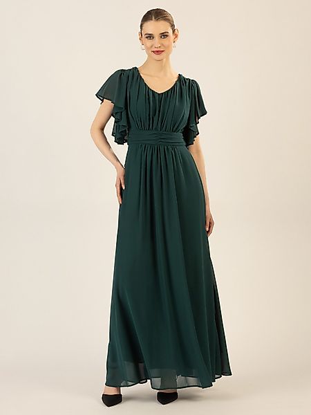 Apart Abendkleid aufwendig gearbeitet mit drappierten günstig online kaufen