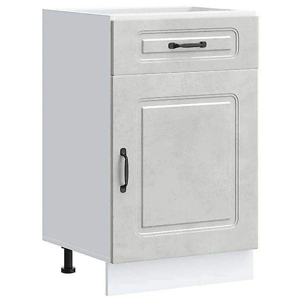 vidaXL Küchenunterschrank Kalmar Betongrau Holzwerkstoff 853481 günstig online kaufen