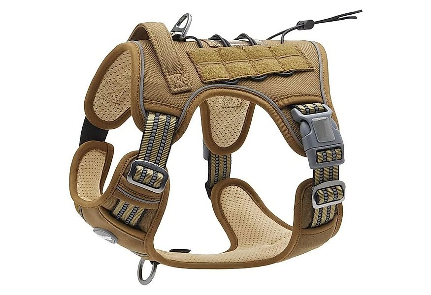 zggzerg Hunde-Geschirr Taktisches Hundegeschirr, Anti Zug Sicherheitsgeschi günstig online kaufen