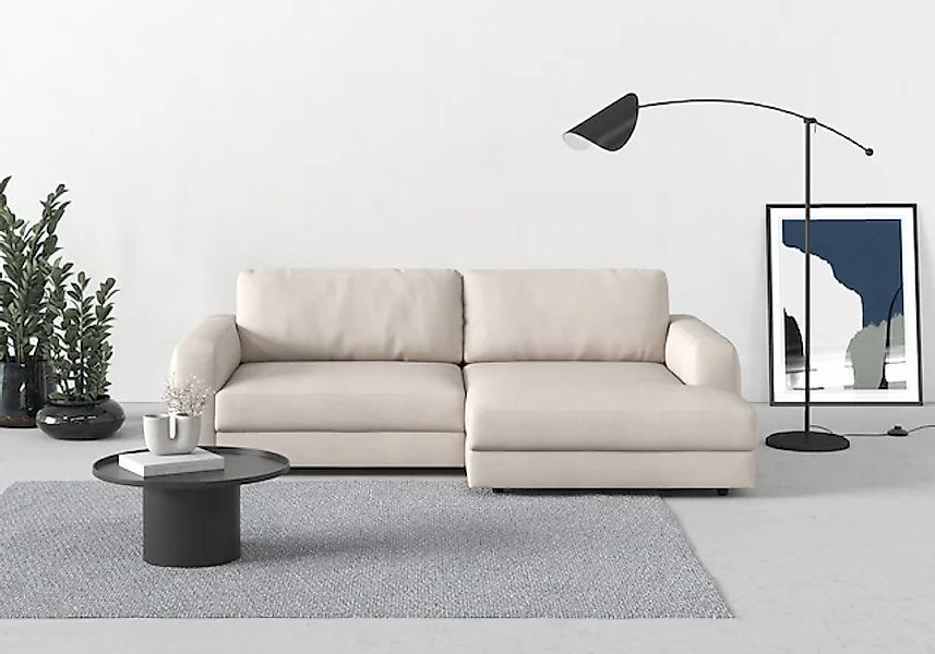 TRENDMANUFAKTUR Ecksofa »Bourbon Mega_Ecke mit tollem Sitzkomfort, Breite 2 günstig online kaufen