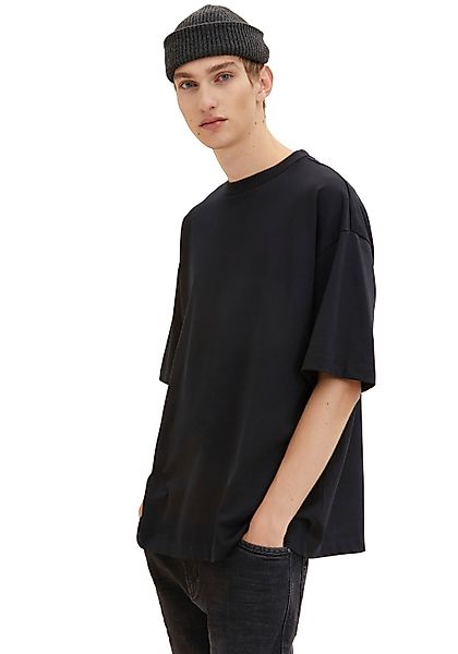 Tom Tailor Denim Herren T-Shirt OVERSIZED - Relaxed Fit günstig online kaufen